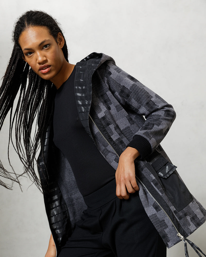 Lange Jacke