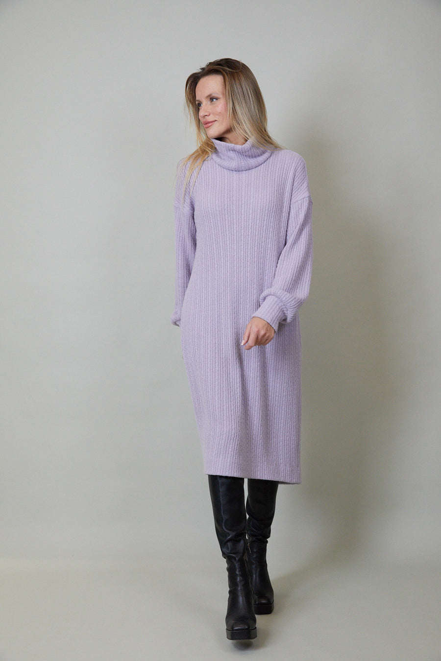 Rollkragenkleid