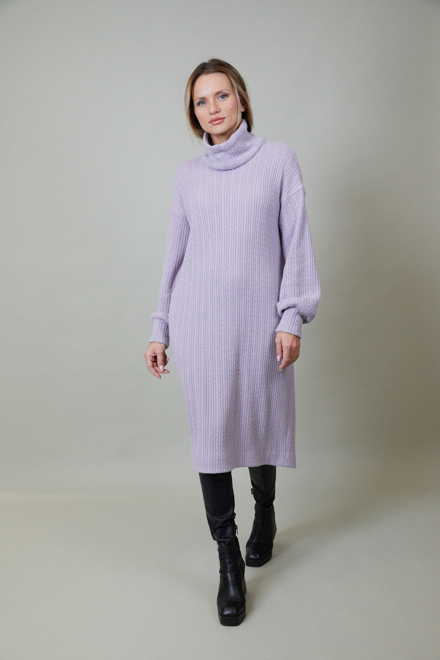 Rollkragenkleid
