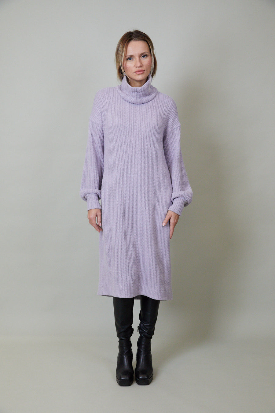 Rollkragenkleid