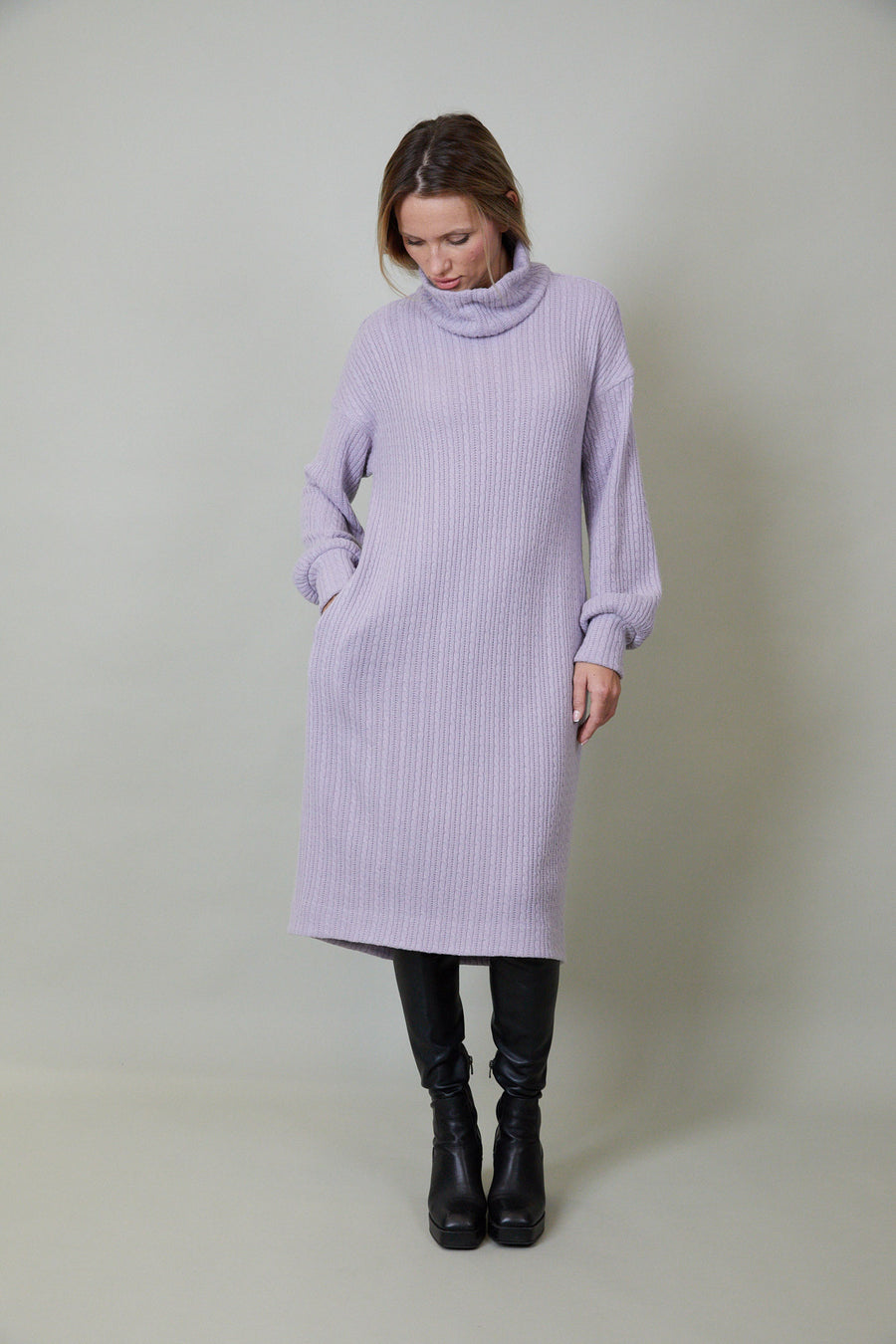 Rollkragenkleid