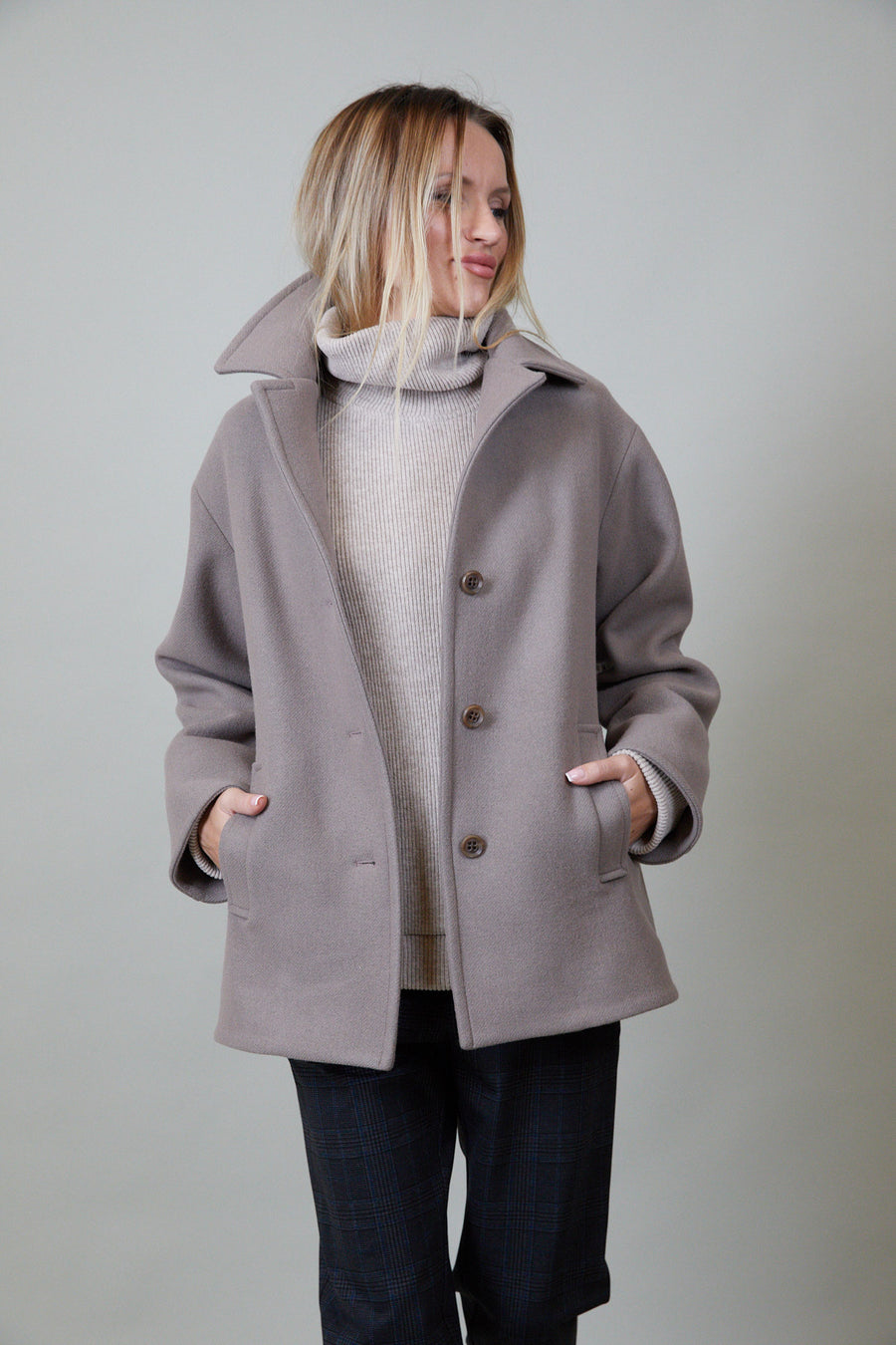 Caban-Jacke
