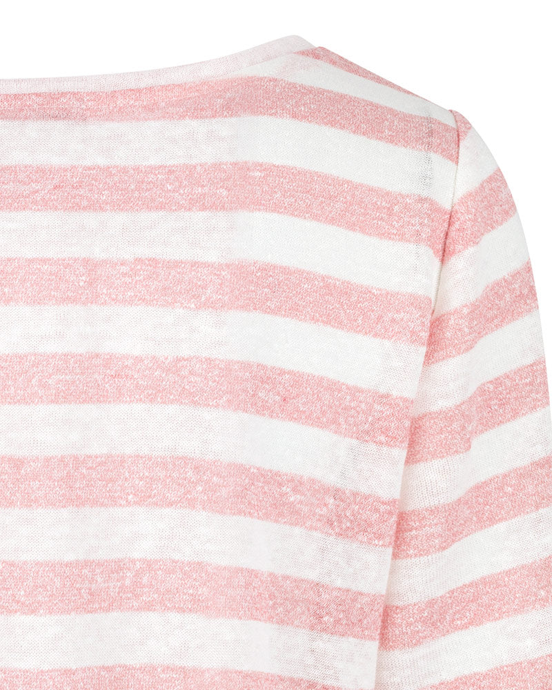 T-Shirt Emma - rosa-weiß gestreift